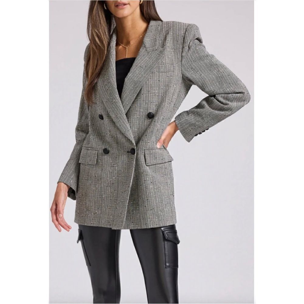 GENERATION LOVE
PENELOPE PLAID BLAZER
Size xs
